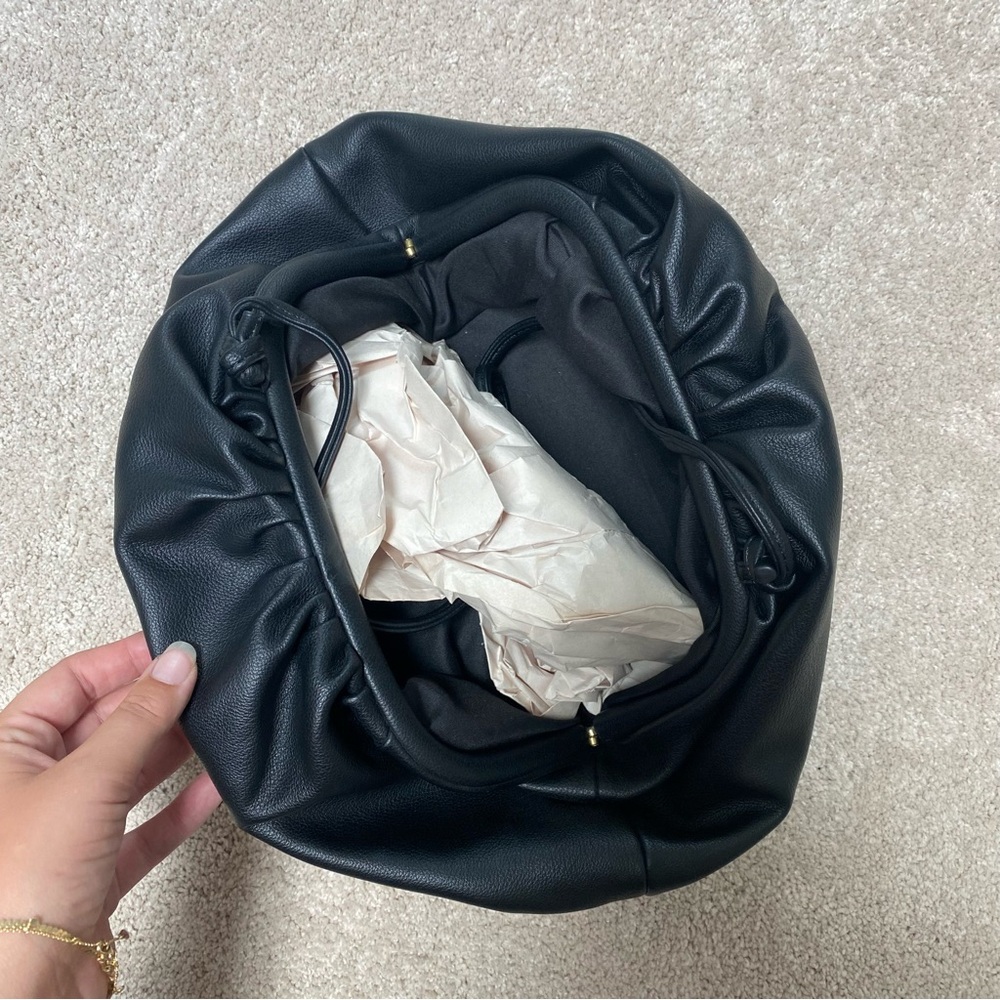 NWOT Amazon the drop black clutch - Picture 5 of 8